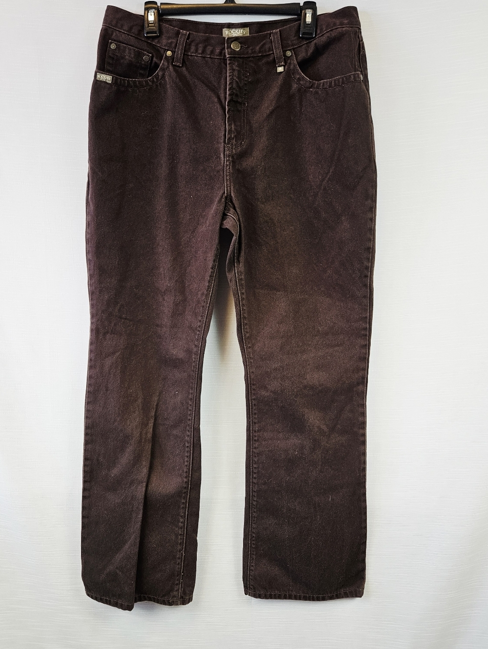 Vintage Colorado Mountain Clothing Co. Rockies Jean Chocolate Brown size 18